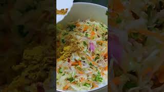 মুচমুচে বাঁধাকপির পাকোড়া  Crispy Bada Kopir Pakora badhakopi pakora cabbage cabbagepakora [upl. by Savill795]