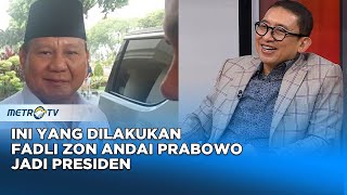 QampA  Ini yang Dilakukan Fadli Zon Andai Prabowo Jadi Presiden [upl. by Denis]