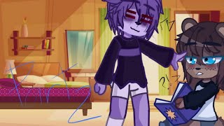 Part 2 The sleepover Fronnie gachafnaf fronnie gacha enjoy [upl. by Oz]