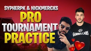 Fortnite Friday Champion Practice ft Nickmercs Fortnite Battle Royale [upl. by Tandy]