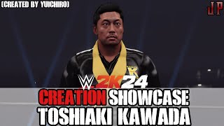 WWE 2K24 Creation Showcase Toshiaki Kawada  Created by Yuichiro [upl. by Nilya400]