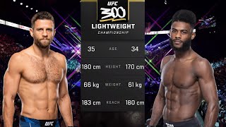 Calvin Kattar vs Aljamain Sterling Full Fight  UFC 300 [upl. by Akiner930]