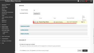 Attaching Rubrics to Assessments [upl. by Tebasile280]