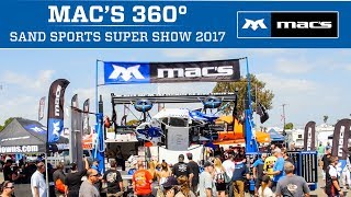 Macs 360°  Sand Sports Super Show 2017  Macs Tie Downs [upl. by Taylor]