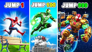 SPIDERMAN Changes into a Different Superhero with Every Jump [upl. by Lona]