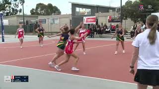 Ballarat FNL RD3 Netball 2024 Ballarat vs Lake Wendouree [upl. by Irik]