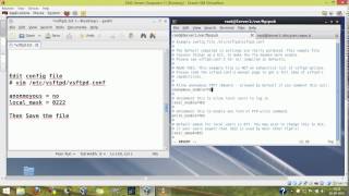FTPVSFTPD Server Configuration in RHEL6 [upl. by Abehshtab]
