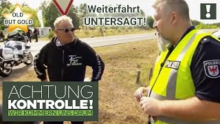 Motorradkontrolle kurz und schmerzlos Weiterfahrt untersagt ❌Old But Gold Achtung Kontrolle [upl. by Steve]