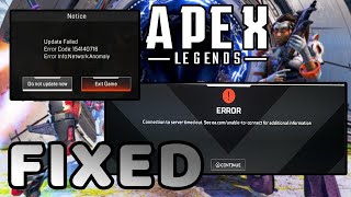 Apex Legends From the Rift Easy Fixes for Connection amp Server Errors [upl. by Dnalrah830]