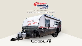 GOODLIFE RV Tourer  Caravan World Australian Made amp Manufactured [upl. by Notaes114]