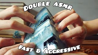 Fast amp Aggressive Twin Tapping amp Scratching wMic 🎙️ [upl. by Orlov]