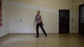 Santiano Line Dance  Teach and Learn mit Anke [upl. by Nnairol131]