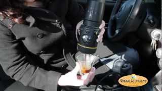 Handpresso Auto Make Espresso In Your Car [upl. by Aciamaj]