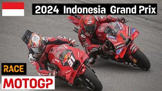 🏍️ MOTOGP RACE Results  2024 indonesian Grand Prix  Mandalika Circuit Martín  indonesianGP 🏁 [upl. by Ellette]