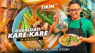 KARE KARE OVERLOAD sa Binondo Manila Lechon Baka Pata Kare kare  Chef Monklong Story  TIKIM TV [upl. by Claudelle]