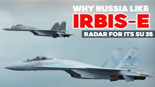 Why Russian Air Force Loves IrbisE Radar for SU35  TMC [upl. by Onairpic]