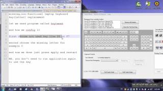 How To Replace Laptop Keyboard Keys by software [upl. by Nylrats]