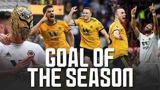 JIMENEZ NEVES JOTA MOUTINHO  Wolves Goal of the Season nominees [upl. by Eldin]