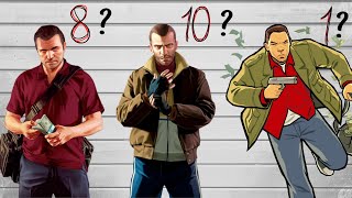 Ranking The Grand Theft Auto Protagonists [upl. by Pickering]