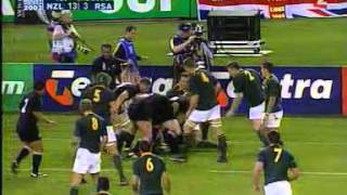 WorldCupRugby2003QuartDeFinaleNouvelleZélandeAfriqueDuSud [upl. by Boyes]