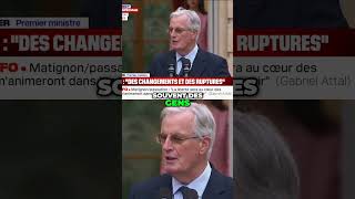 Premier Ministre  Discours de Michel Barnier  Les Moments Forts et Révélations  😲🇪🇺 [upl. by Oech]