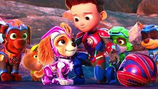 Paw Patrol 2 The Mighty Movie Full Ending Scenes Meteor Fight 🌀 4K [upl. by Hoyt552]