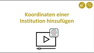 Wikidata Tutorial Koordinaten hinzufügen [upl. by Naenaj]