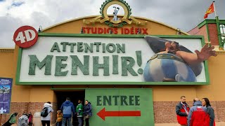 🎢On découvre quotAttention Menhir quot au Parc Astérix  Tr25 [upl. by Eibocaj674]