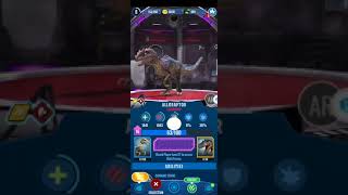 Jurassic world alive unlock legendary ALLORAPTOR 😊🌌 [upl. by Yrac]