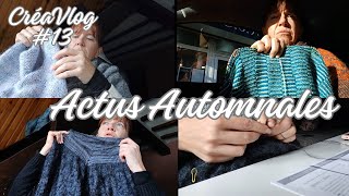 CréaVlog 14  Actus automnales [upl. by Mahseh]