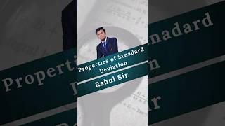 Properties of Standard deviation  RSG Classes  Rahul sir  finalysis statistics [upl. by Malvia343]