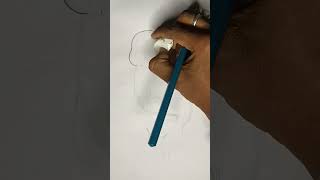 Baby seal drawing  easy tutorial  Kunal babyseal seal youtubeshorts [upl. by Beitris205]