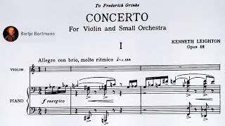 Kenneth Leighton  Violin Concerto Op 12 1952 [upl. by Lorrayne]