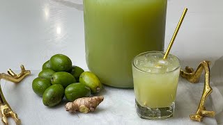 How To Make June Plum JuiceJamaican StyleThe Raina’s Kitchen [upl. by Ahsemac]