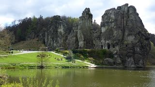 Wanderung Externsteine Silberbachtal Velmerstot [upl. by Imoyaba]