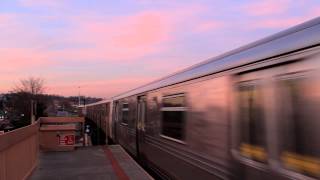 SIRTOA Train Tottenville Bound R44 MUE2 Express Train Bypassing Clifton RR [upl. by Shanda]