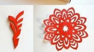 Paper Snowflake Tutorial  Learn How To Make Snowflakes In 5 Minutes [upl. by Christabel88]