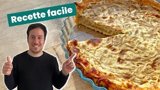 Tarte aux oignons confits  Recette facile pour tous les fans doignons [upl. by Gwendolin824]