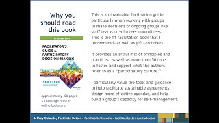 A review of the Facilitators Guide to Participatory DecisionMaking [upl. by Anippesuig]