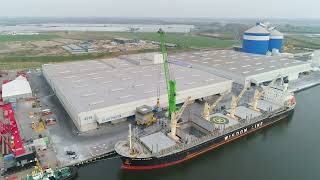 Konecranes Gottwald Generation 6 cranes for bulk handling [upl. by Amary418]