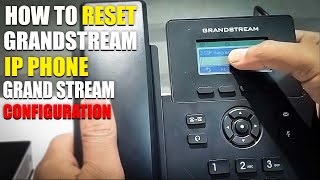 How To Reset Grandstream IP Phone Grand Stream Configuration [upl. by Westlund]