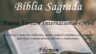 Español  La Biblia hablada  Filemón COMPLETO  Nueva Version Internacional NVI [upl. by Stinky]