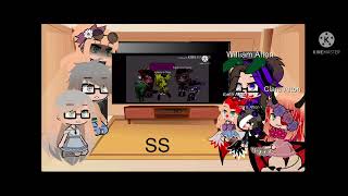 Michaels real parents and sis amp the Afton family react to golden family Michael memes and nightmare [upl. by Thekla]