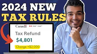 Accountant Explains CPA Tax Changes in 2024 You NEED to Know TFSA RRSP FHSA CPP amp More [upl. by Htnamas452]