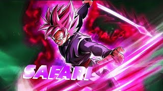 Safari  Slowed  J balvin  Letralyric  Edit Goku Black [upl. by Elbertina]