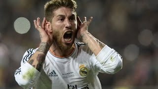 Sergio Ramos Goal VS Sevilla UEFA Super Cup 2016 [upl. by Anirac]