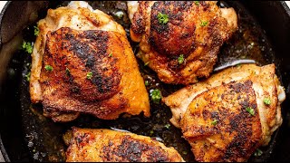 Its so delicious that I cook it almost every day 3 One Pan Chicken thigh recipes [upl. by Aemat]