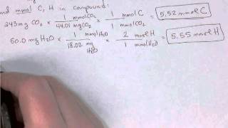 Vanillin Combustion Analysis [upl. by Papp]