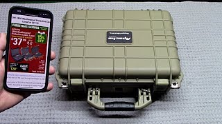 Harbor Freight Deal Apache 3800 Case  Budget Pelican Style Gun Case [upl. by Gnoy]