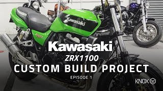 Marks Kawasaki ZRX1100 custom build project intro [upl. by Phipps]